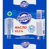 Масло 82,5%. ТМ 